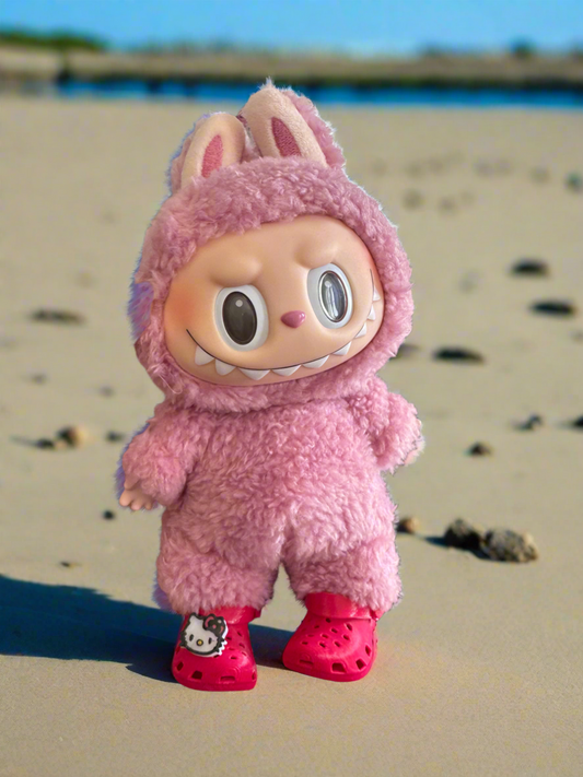 Mini Hello Kitty Crocs inspired For Labubu