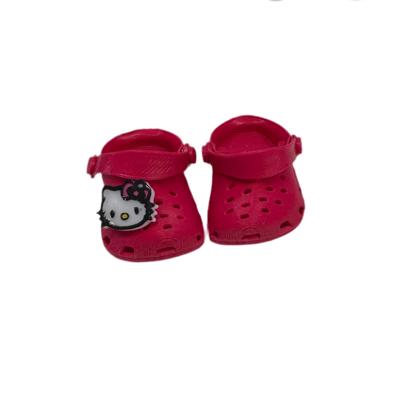 Mini Hello Kitty Crocs inspired For Labubu