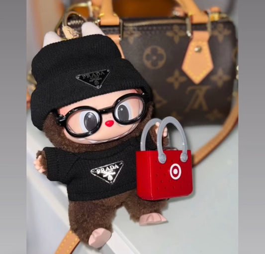 Mini Bullseye Bag Keychain